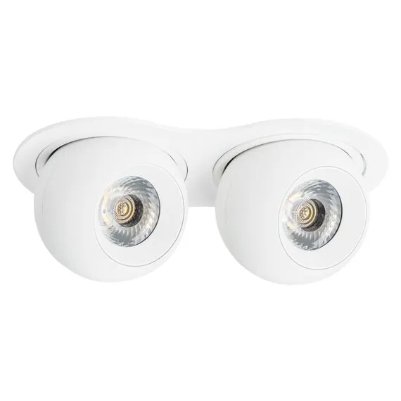 Lightstar i6266262 Светильник INTERO LED 9W*2 850LM*2 24G БЕЛЫЙ 3000K (217626+217062+217062)