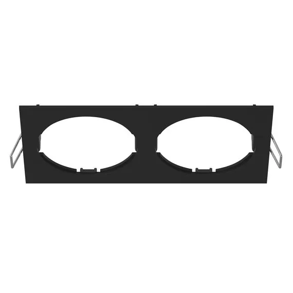 Lightstar 217527 Рамка INTERO 16 Double QUADRO ЧЕРНЫЙ