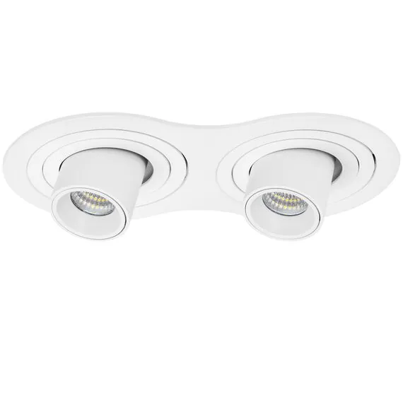 Lightstar i626164 Светильник INTERO TUBO LED 7W*2 360LM*2 60G БЕЛЫЙ 4000K (217626+217164+217164)