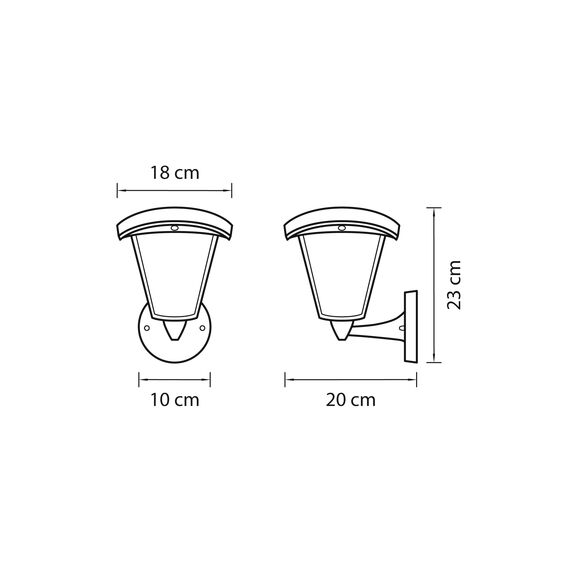 Lightstar 375670 Светильник уличный настен LAMPIONE LED 8W 360LM 3000K IP54, изображение 2