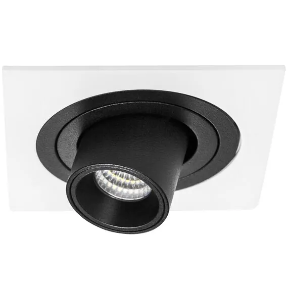 Lightstar i516172 Светильник INTERO TUBO LED 7W 360LM 60G БЕЛЫЙ/ЧЕРНЫЙ 3000K (217516+217172)