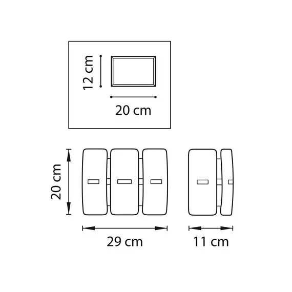 Lightstar 801616 Бра LAMELLA 1х40W E14 ХРОМ/БЕЛЫЙ, изображение 2