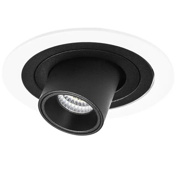 Lightstar i616172 Светильник INTERO TUBO LED 7W 360LM 60G БЕЛЫЙ/ЧЕРНЫЙ 3000K (217616+217172)
