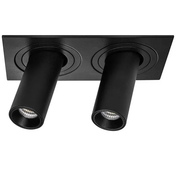 Lightstar i527274 Светильник INTERO TUBO LED 10W*2 500LM*2 60G ЧЕРНЫЙ 4000K (217527+217274+217274)