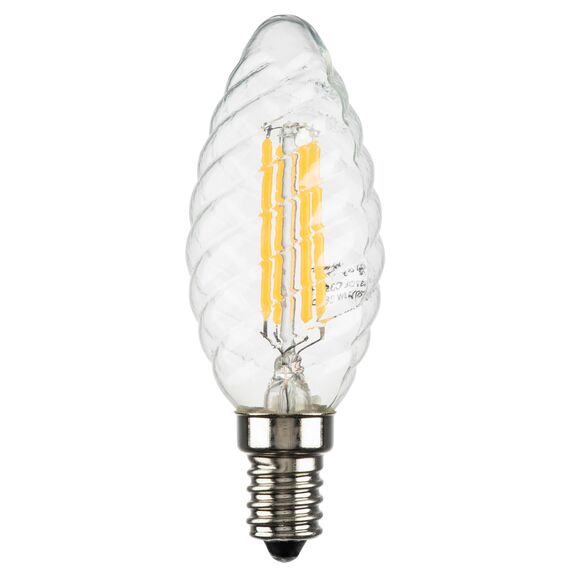 Lightstar 933702 Лампа LED FILAMENT 220V C35 E14 6W=65W 400-430LM 360G CL 3000K 30000H