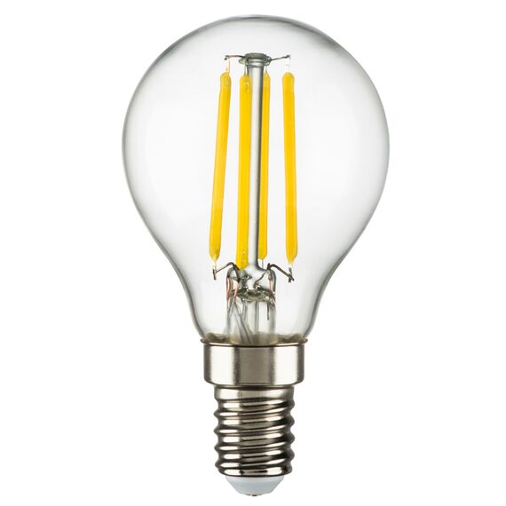 Lightstar 933804 Лампа LED FILAMENT 220V G45 E14 6W=65W 560LM 360G CL 4000K 15000H