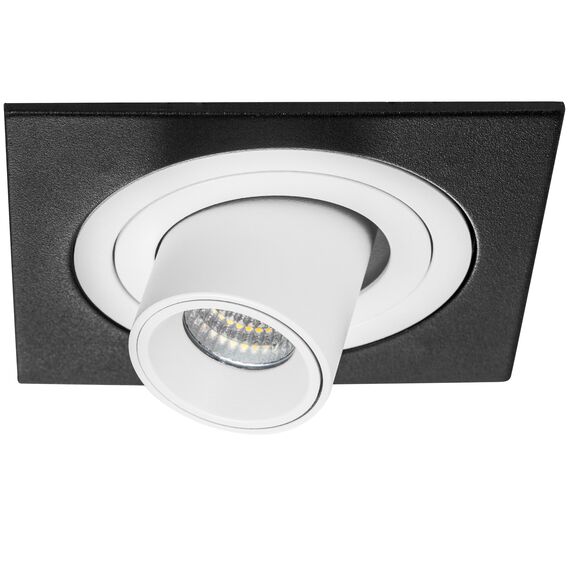 Lightstar i517164 Светильник INTERO TUBO LED 7W 360LM 60G ЧЕРНЫЙ/БЕЛЫЙ 4000K (217517+217164)