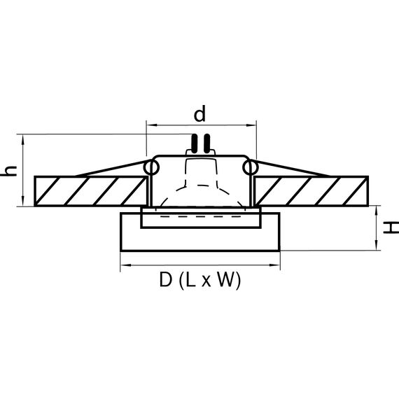 Lightstar 006140 Светильник LUI MINI CR MR16/HP16 ХРОМ/ПРОЗРАЧНЫЙ, изображение 2