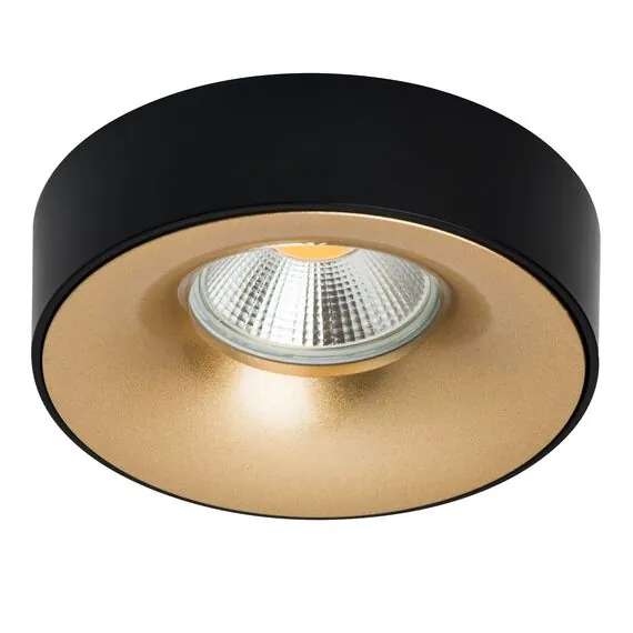 Lightstar L01002327 Светильник LEVIGO MR16/HP16 ЗОЛОТО/ЧЕРНЫЙ МАТОВЫЙ (010023+510027)