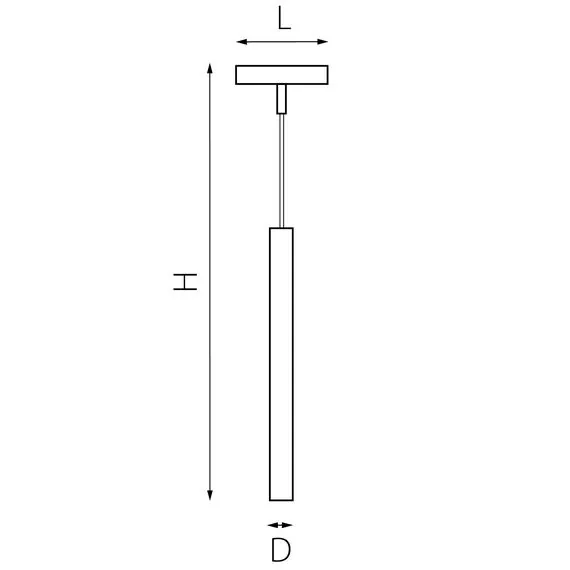 Lightstar 236347 Светильник подвесной 24V д/1-фазн трека LINEA LED 3W 180LM 24G ЧЕРНЫЙ 4000K, изображение 2