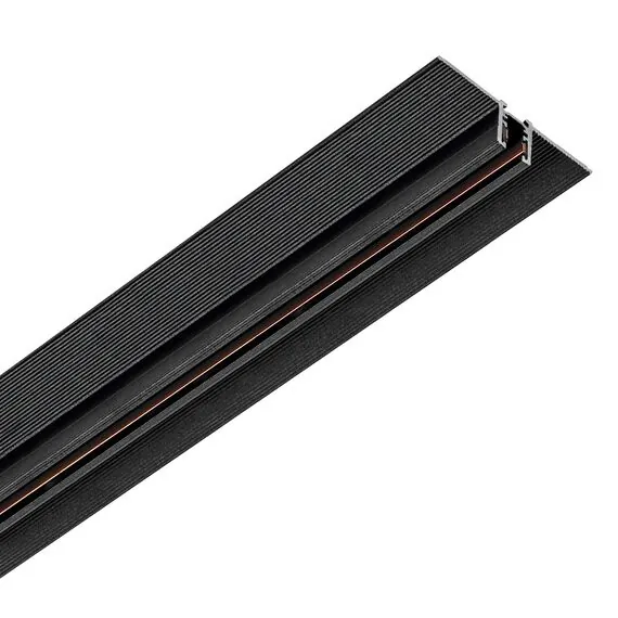 Lightstar 506327 Трек 24V двухконтактный однофазный встраиваемый LINEA 2м ЧЕРНЫЙ