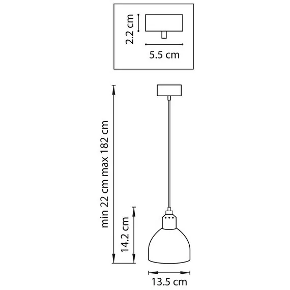 Lightstar 865017 Люстра LOFT 1х40W E14 ЧЕРНЫЙ, изображение 3
