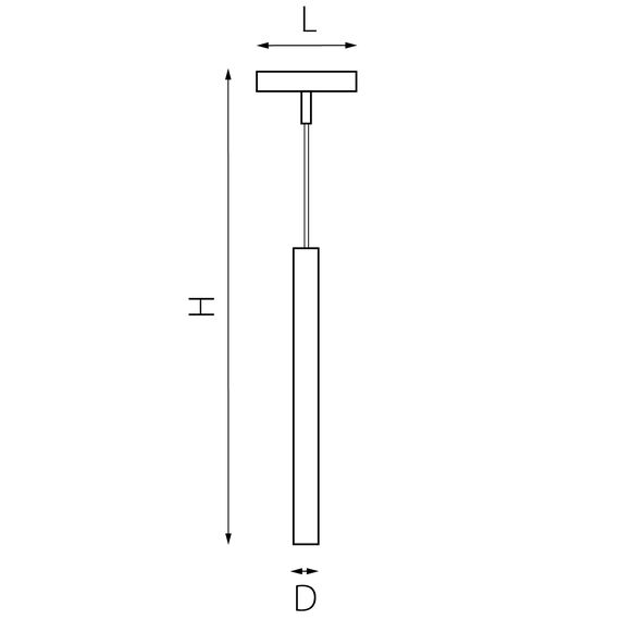 Lightstar 236247 Светильник подвесной 24V д/1-фазн трека LINEA LED 7W 500LM 36G ЧЕРНЫЙ 4000K, изображение 2