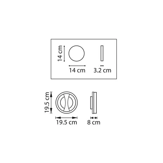 Lightstar 723627 Бра LODI LED 9W 720LM ЧЕРНЫЙ/ДЕРЕВО 3000K, изображение 2