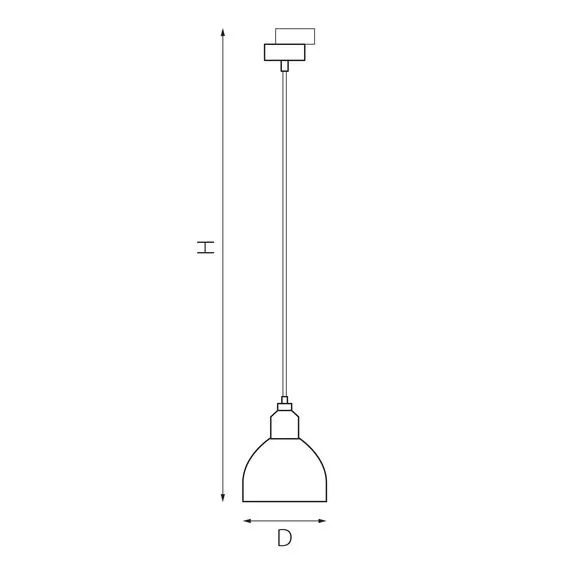 Lightstar L1T865017 Люстра LOFT 1х40W E14 (865017+592007), изображение 2