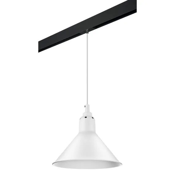 Lightstar PRO765026 Светильник д/1-фазн трека LOFT 1х40W E14 БЕЛЫЙ/ЧЕРНЫЙ (765026+595007)