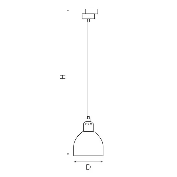 Lightstar L1T765016 Люстра LOFT 1х40W E14 (765016+592006), изображение 2