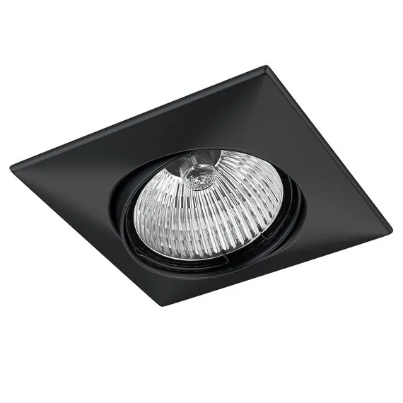 Lightstar 011037 Светильник LEGA QUA ADJ MR16/HP16 ЧЕРНЫЙ