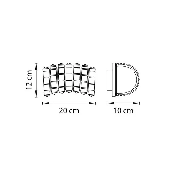 Lightstar 741622 Бра ONDA 2х40W G9 ЗОЛОТО, изображение 2