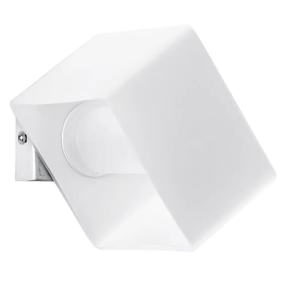 Lightstar 801610 Светильник настенный PEZZO 1х40W G9 ХРОМ/БЕЛЫЙ