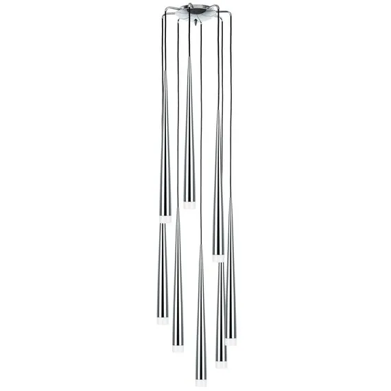 Lightstar 807084 Подвес PUNTO 8х25W G9 chrome