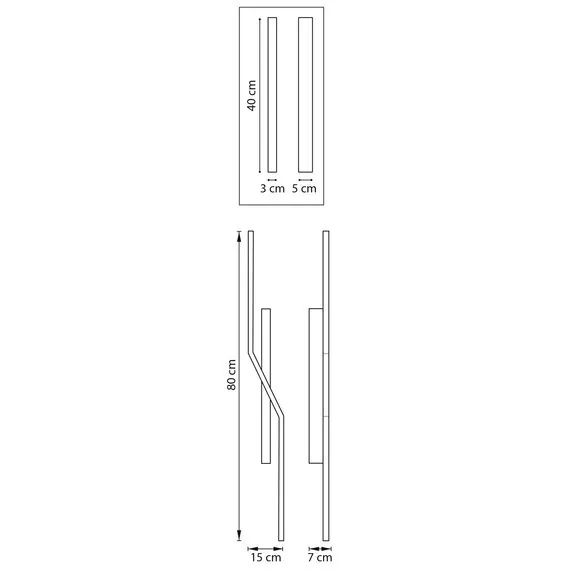 Lightstar 739628 Бра PALLA 17W LED 532LM 120G КОФЕЙНЫЙ 3000K, изображение 2