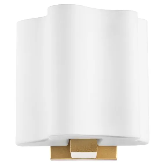 Lightstar 802613 Бра NUBI 1х40W E14 ШАМПАНЬ/БЕЛЫЙ