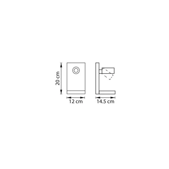 Lightstar 808526 Бра MURO 3W LED LM БЕЛЫЙ 3000K, изображение 2