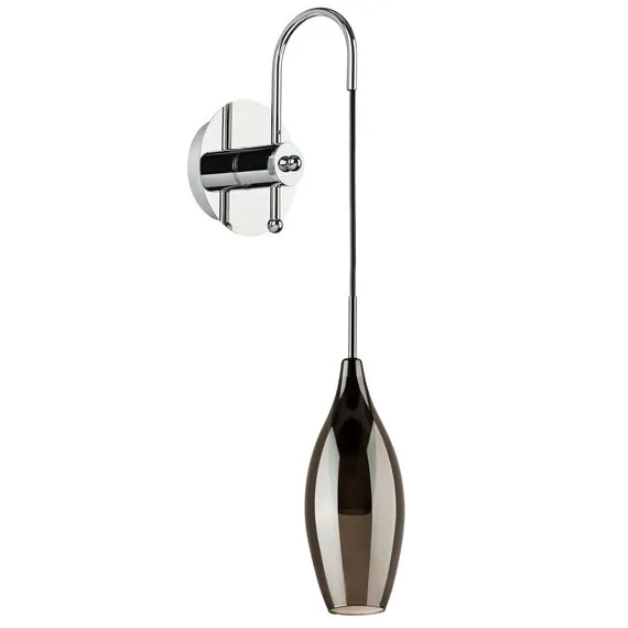 Lightstar 803527 Бра PENTOLA 1х25W G9 ХРОМ/ДЫМЧАТЫЙ