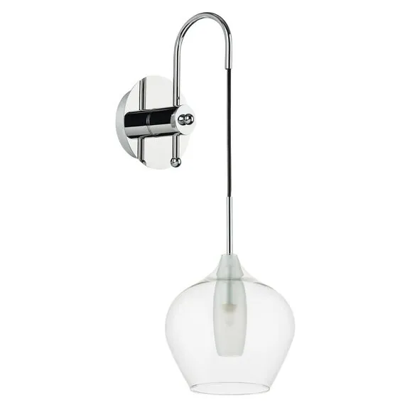 Lightstar 803541 Бра PENTOLA 1х25W G9 ХРОМ/ПРОЗРАЧНЫЙ