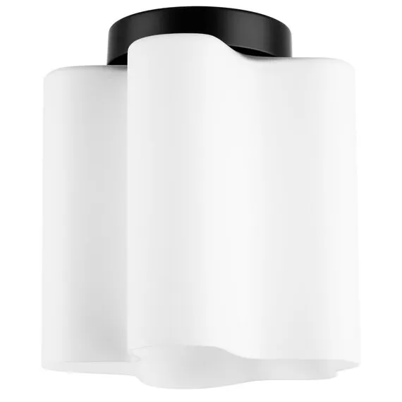 Lightstar 802017 Светильник NUBI 1х40W E27 ЧЕРНЫЙ МАТОВЫЙ/БЕЛЫЙ