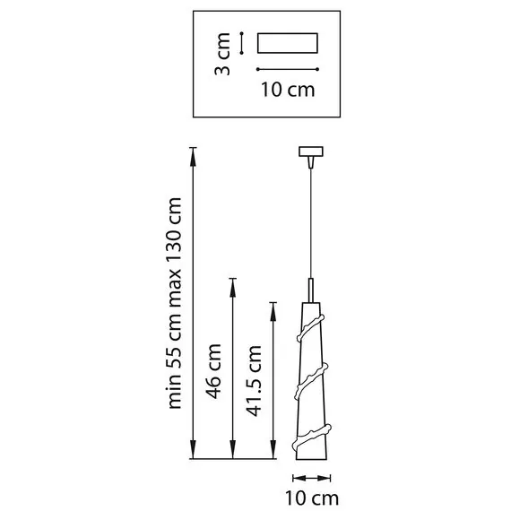 Lightstar 804310 Подвес PETALO 1х40W E14 ХРОМ/БЕЛЫЙ, изображение 2