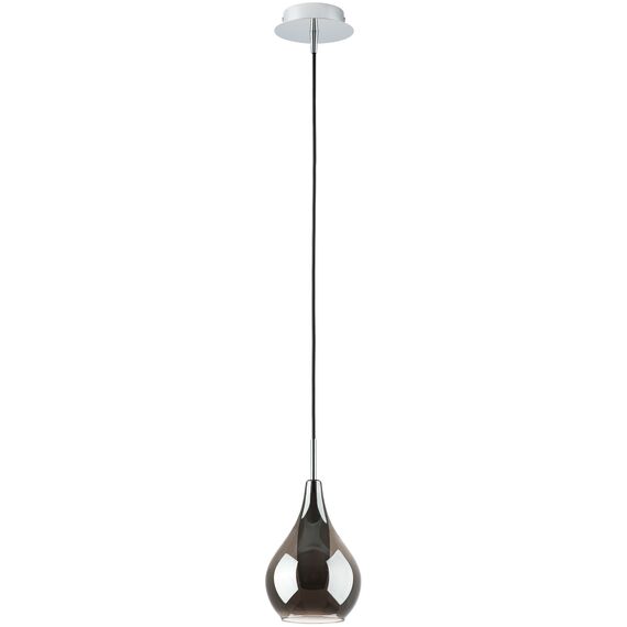 Lightstar 803037 Подвес PENTOLA 1х25W G9 ХРОМ/ДЫМЧАТЫЙ