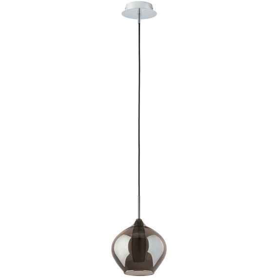 Lightstar 803047 Подвес PENTOLA 1х25W G9 ХРОМ/ДЫМЧАТЫЙ