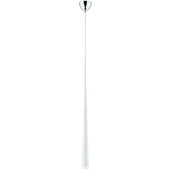 Lightstar 807016 Подвес PUNTO 1х25W G9 ХРОМ/БЕЛЫЙ