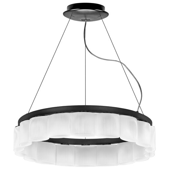 Lightstar 812186 Люстра NIBBLER 18х6W(Led) G9 ЧЕРНЫЙ/БЕЛЫЙ