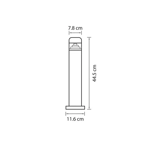 Lightstar 376907 Светильник RAGGIO LED 6W 260LM ЧЕРНЫЙ 4000K IP55, изображение 2
