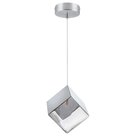 Lightstar 805504 Люстра QUBICA 2W(led) G4 12V ХРОМ/ПРОЗРАЧНЫЙ