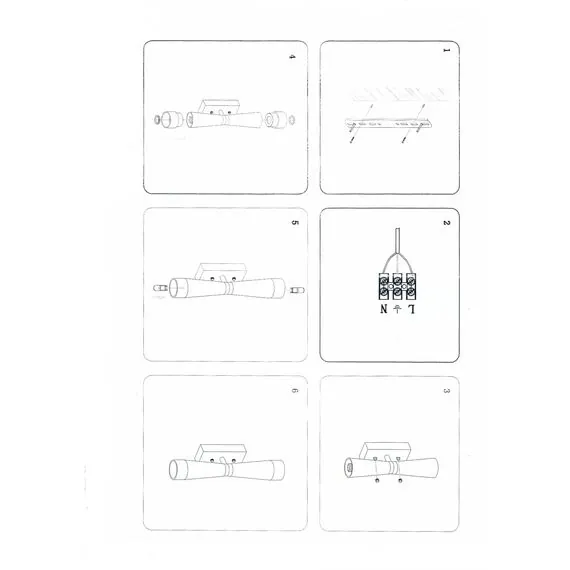 Lightstar 807626 Бра PUNTO 2х10W G9 (Led) БЕЛЫЙ, изображение 4