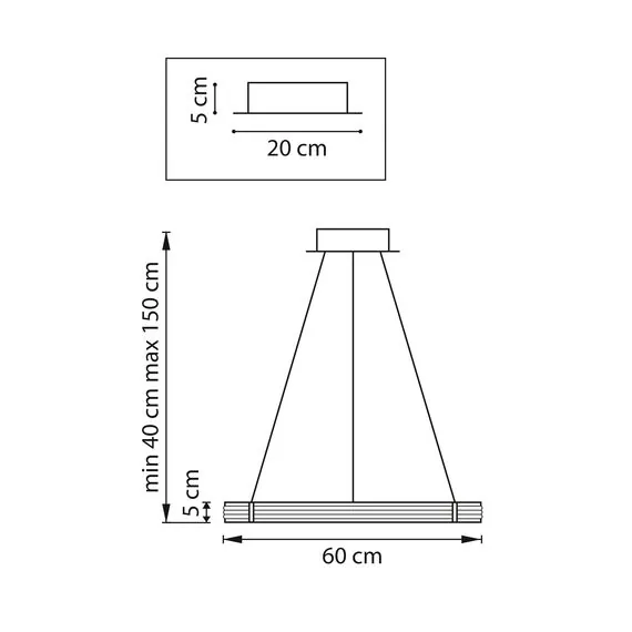 Lightstar 736261 Люстра ROTONDA 30W LED 1474LM 360G ЛАТУНЬ 3000K, изображение 2