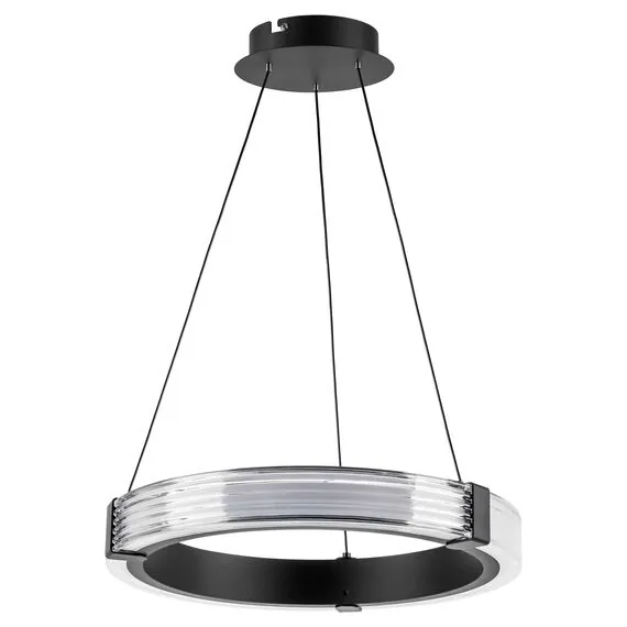 Lightstar 736247 Люстра ROTONDA 21W LED 1053LM 360G ЧЕРНЫЙ 3000K