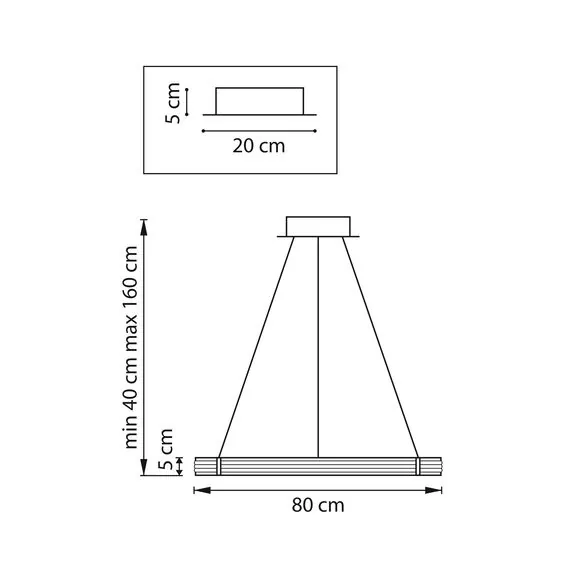 Lightstar 736281 Люстра ROTONDA 42W LED 2106LM 360G ЛАТУНЬ 3000K, изображение 2