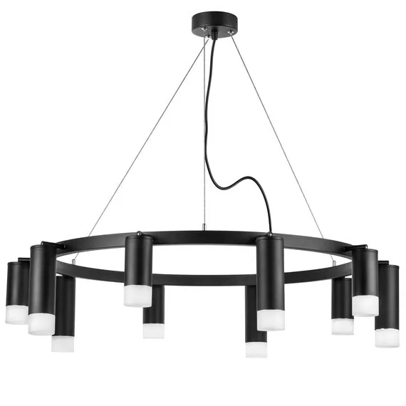 Lightstar LR0203758751 Люстра RULLO 10х50W GU10 ЧЕРНЫЙ (571020+214437-5+214487-5+202431-10)