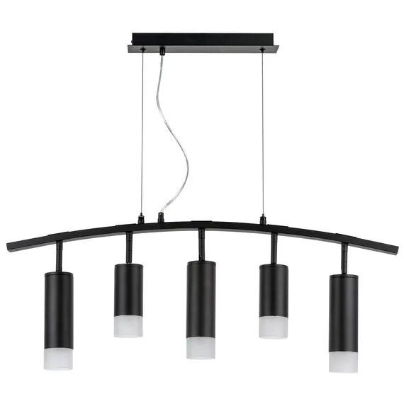 Lightstar LR7353728731 Люстра RULLO 5х50W GU10 ЧЕРНЫЙ (571735+214437-2+214487-3+202431-5)
