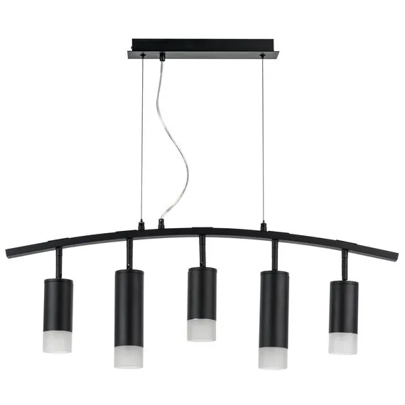 Lightstar LR7353738721 Люстра RULLO 5х50W GU10 ЧЕРНЫЙ (571735+214437-3+214487-2+202431-5)
