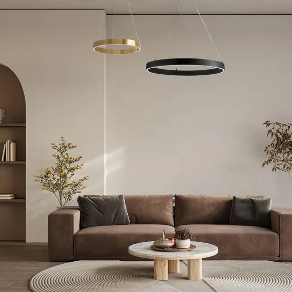 Lightstar 748013 Люстра SATURNO LED 24W 1600LM 70G ЗОЛОТО 3000-6000K, изображение 2