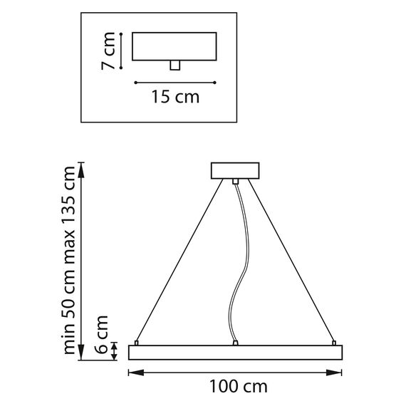 Lightstar 748043 Люстра SATURNO LED 60W 4000LM 70G ЗОЛОТО 3000-6000K, изображение 2