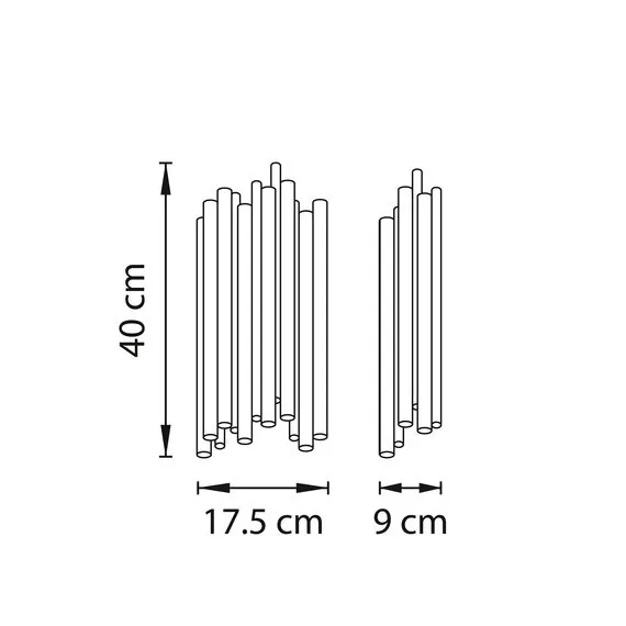 Lightstar 816622 Бра SAVONA 4х40W G9 ЗОЛОТО, изображение 2