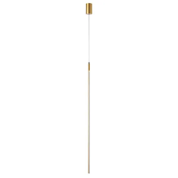 Lightstar 748433 Люстра TUBO LED 24W 2000LM 80G ЗОЛОТО 3000K