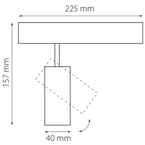 Lightstar 205017 Светильник д/1-фазн трека TETA  APP LED 7W 380LM 15-38G ЧЕРНЫЙ PRO 3000-6000K DIM, изображение 2